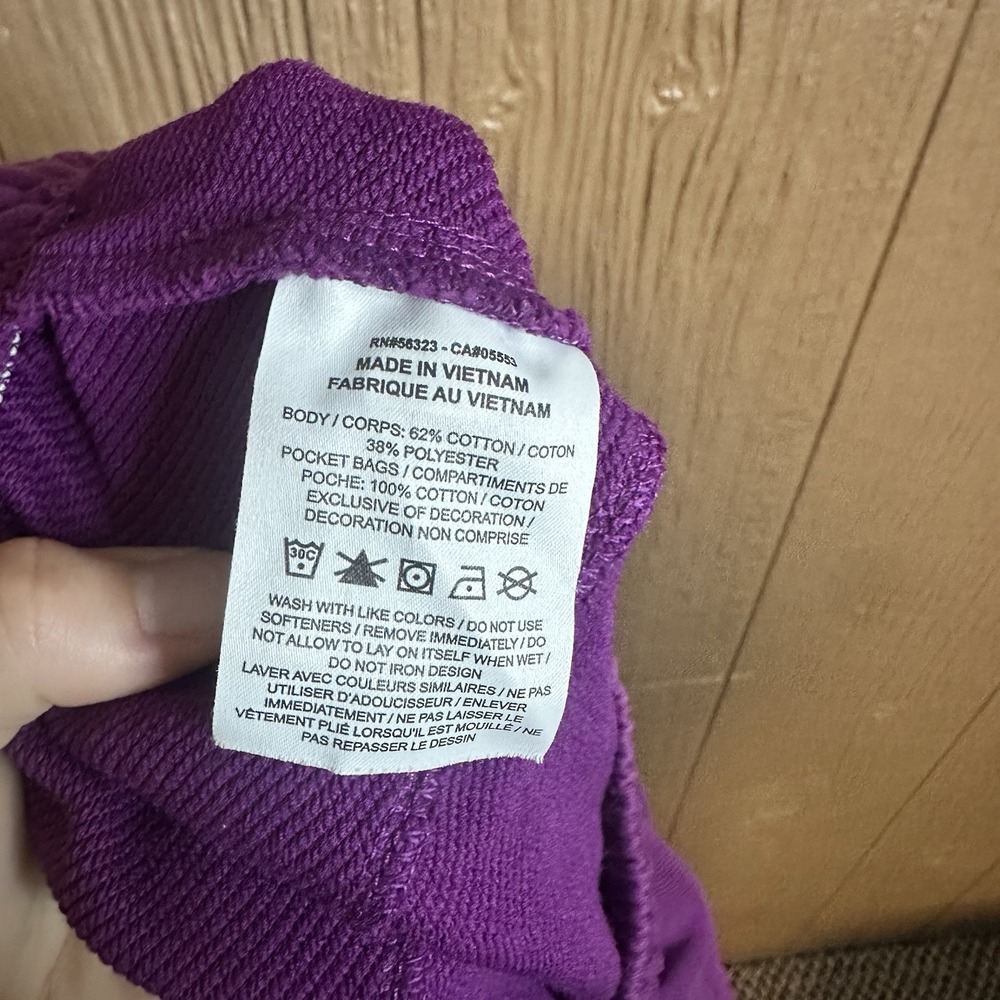 Nike Dri-Fit Swoosh Fly Standard Issue Sweatpant Jogger Size S Purple Loungewear - Picture 7 of 7